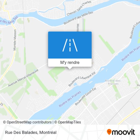 Rue Des Balades plan