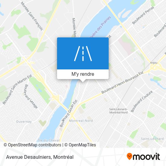 Avenue Desaulniers plan