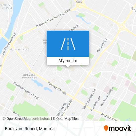 Boulevard Robert plan
