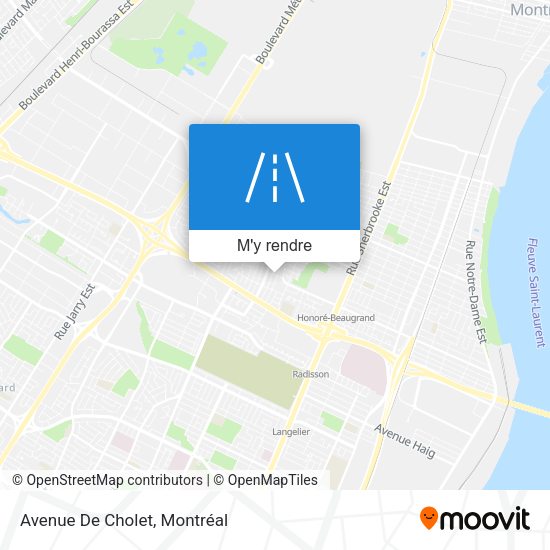 Avenue De Cholet plan