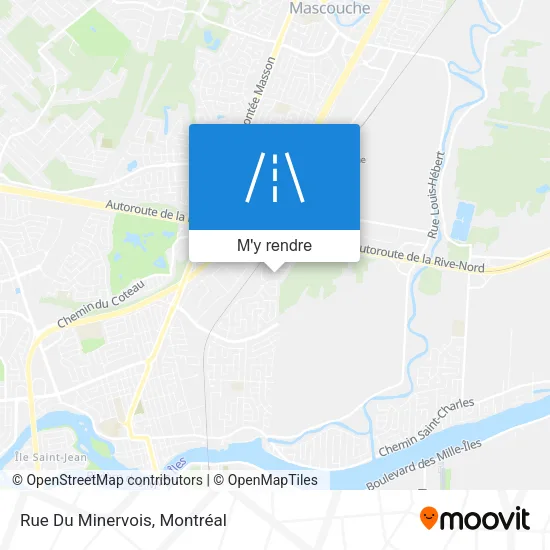 Rue Du Minervois plan