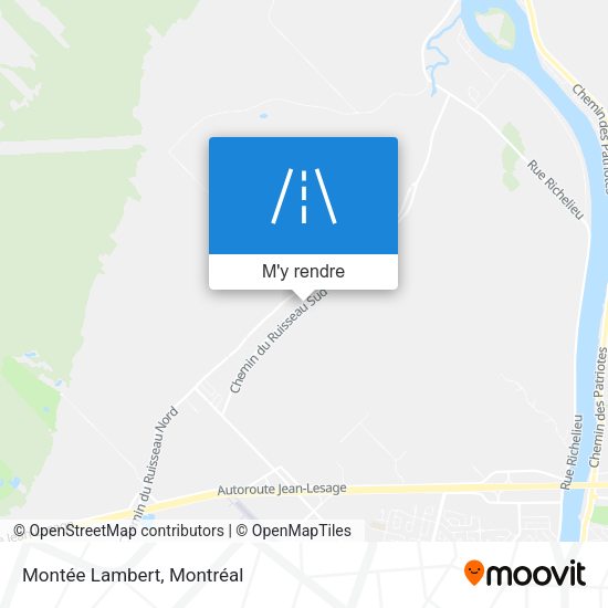 Montée Lambert plan