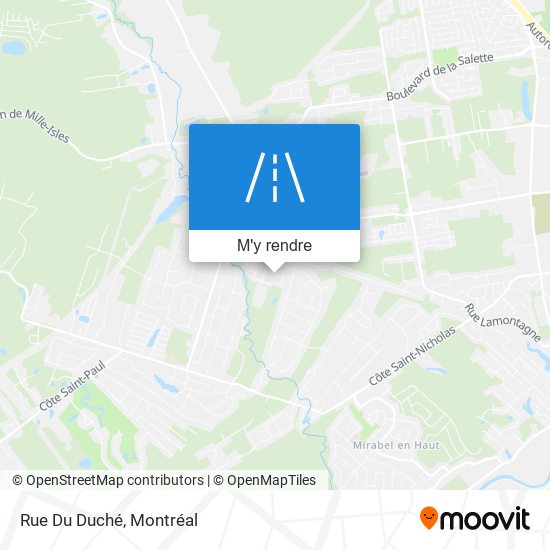 Rue Du Duché plan