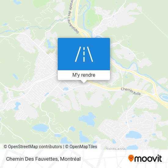 Chemin Des Fauvettes plan