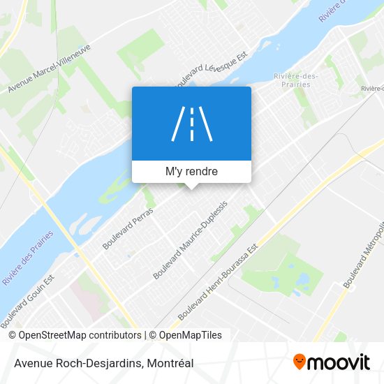 Avenue Roch-Desjardins plan