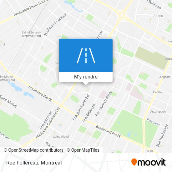 Rue Follereau plan
