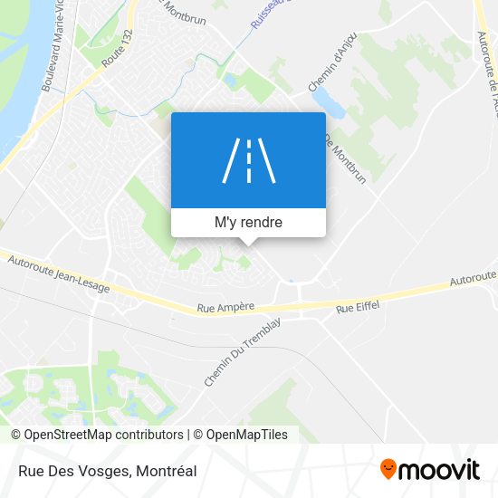 Rue Des Vosges plan