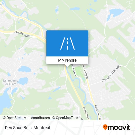 Des Sous-Bois plan
