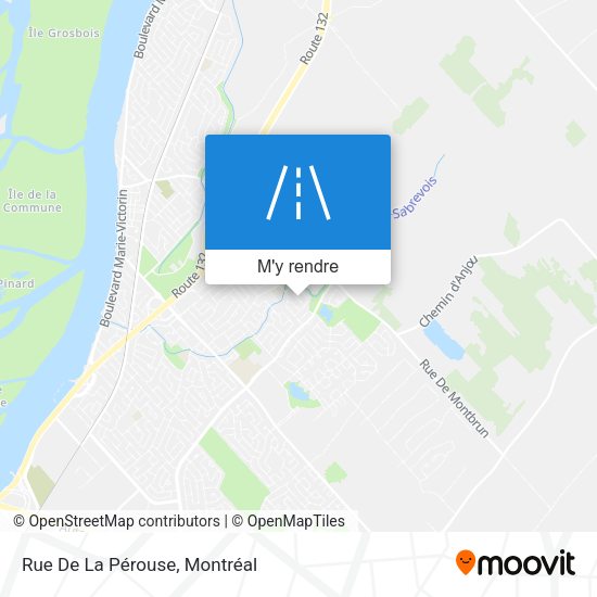 Rue De La Pérouse plan
