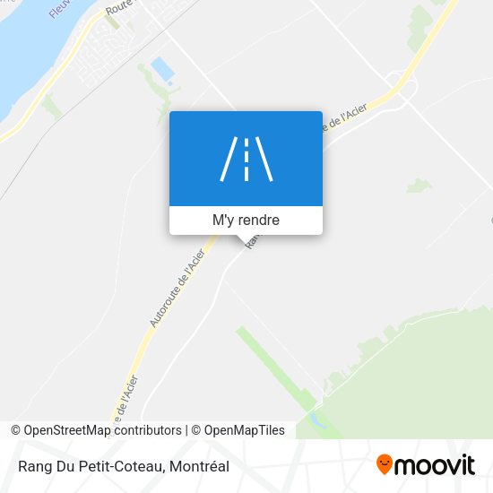 Rang Du Petit-Coteau plan