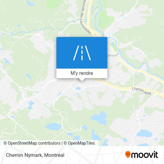 Chemin Nymark plan