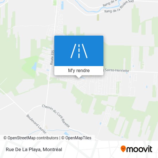 Rue De La Playa plan