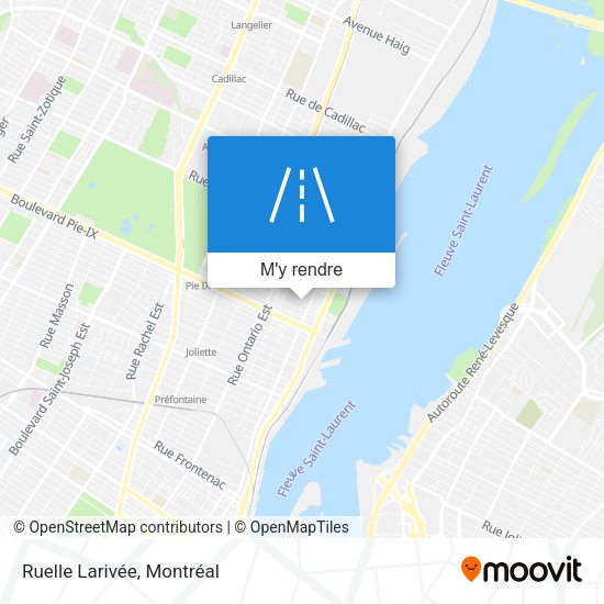 Ruelle Larivée plan