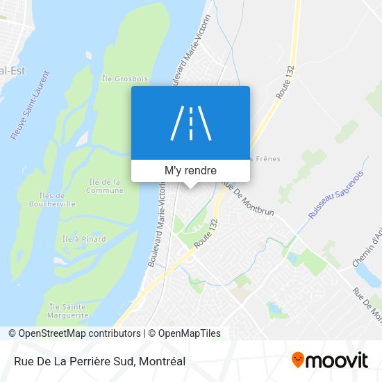Rue De La Perrière Sud plan