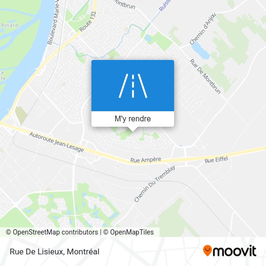 Rue De Lisieux plan