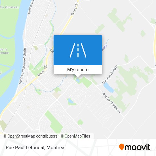Rue Paul Letondal plan
