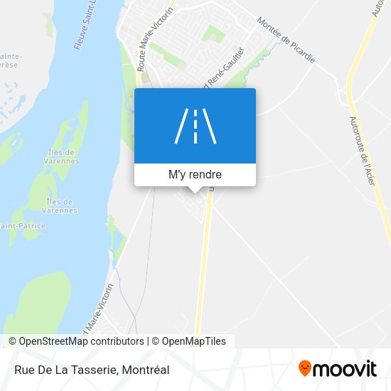 Rue De La Tasserie plan