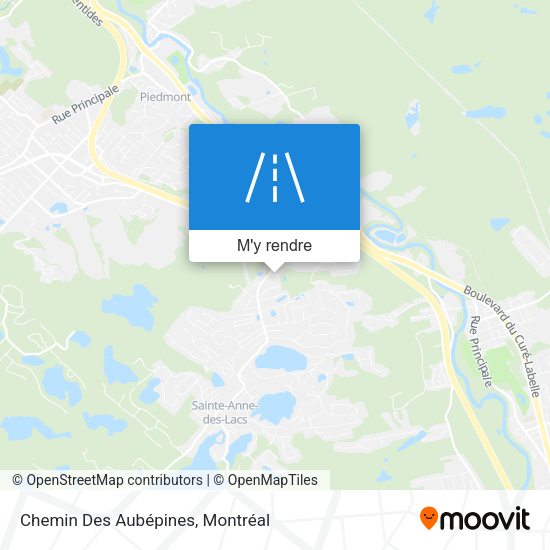 Chemin Des Aubépines plan