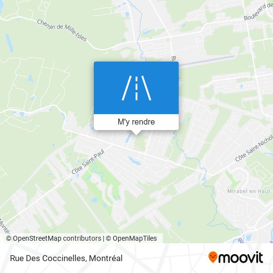 Rue Des Coccinelles plan