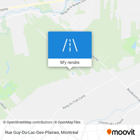 Rue Guy-Du-Lac-Des-Plaines plan