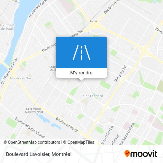 Boulevard Lavoisier plan