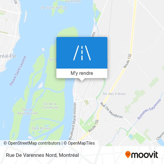 Rue De Varennes Nord plan