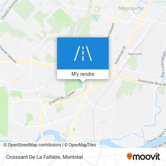 Croissant De La Faîtière plan