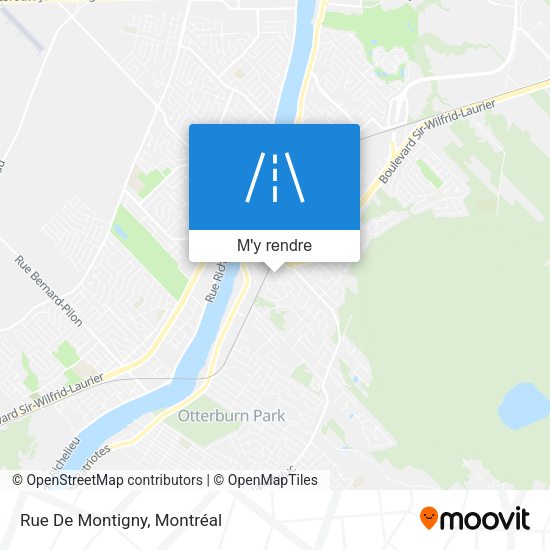 Rue De Montigny plan