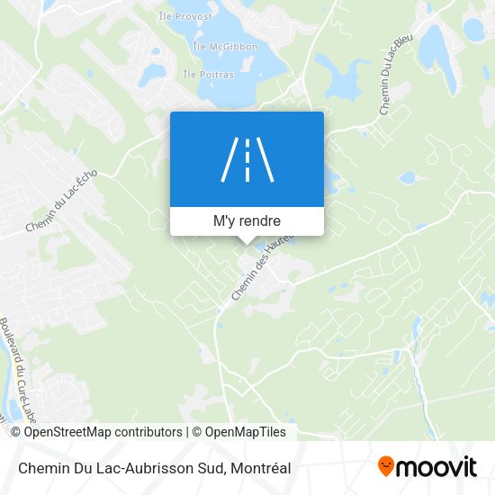 Chemin Du Lac-Aubrisson Sud plan