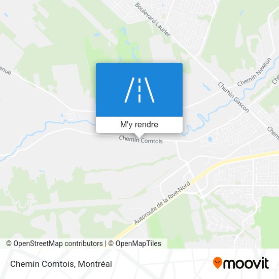 Chemin Comtois plan