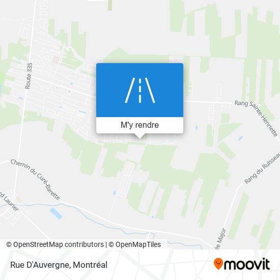 Rue D'Auvergne plan