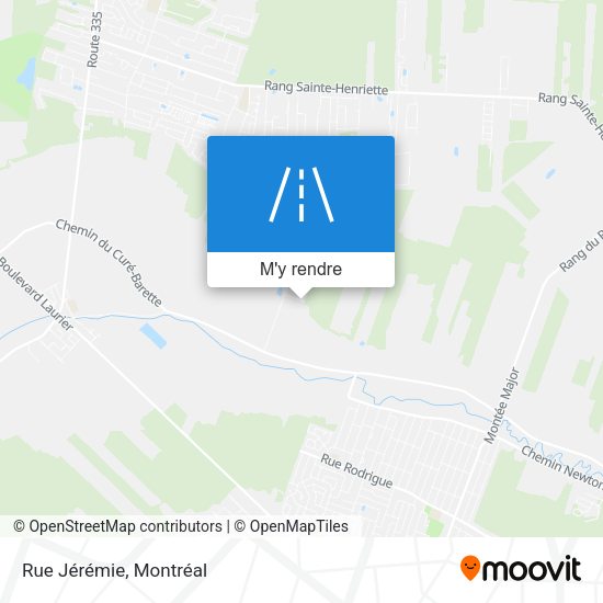 Rue Jérémie plan