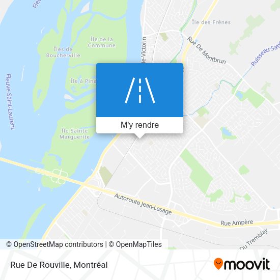 Rue De Rouville plan