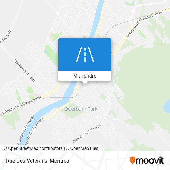 Rue Des Vétérans plan