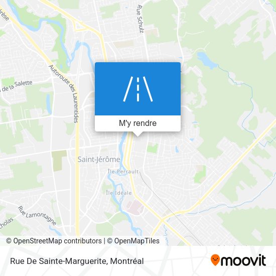 Rue De Sainte-Marguerite plan