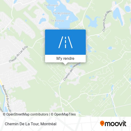 Chemin De La Tour plan
