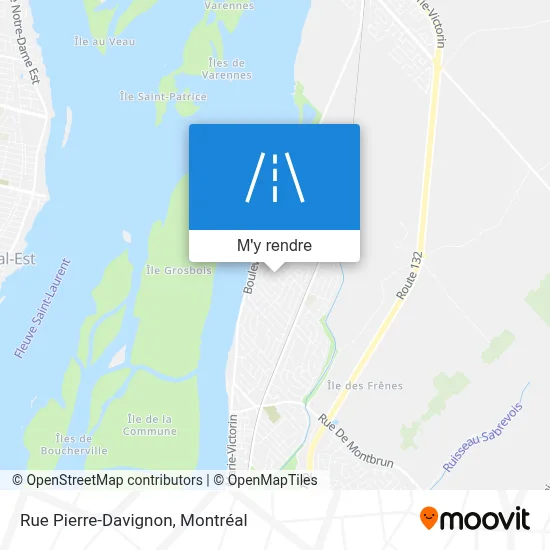 Rue Pierre-Davignon plan