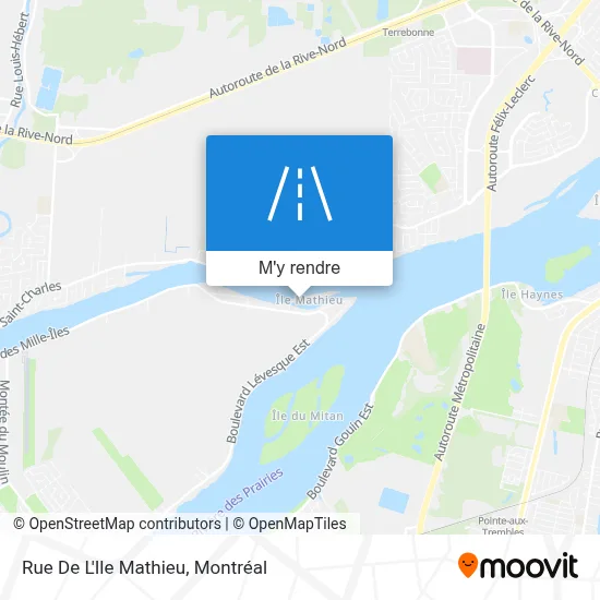 Rue De L'Ile Mathieu plan