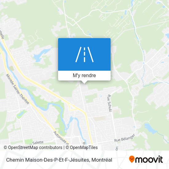 Chemin Maison-Des-P-Et-F-Jésuites plan