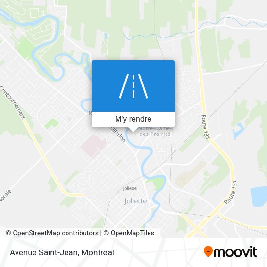 Avenue Saint-Jean plan