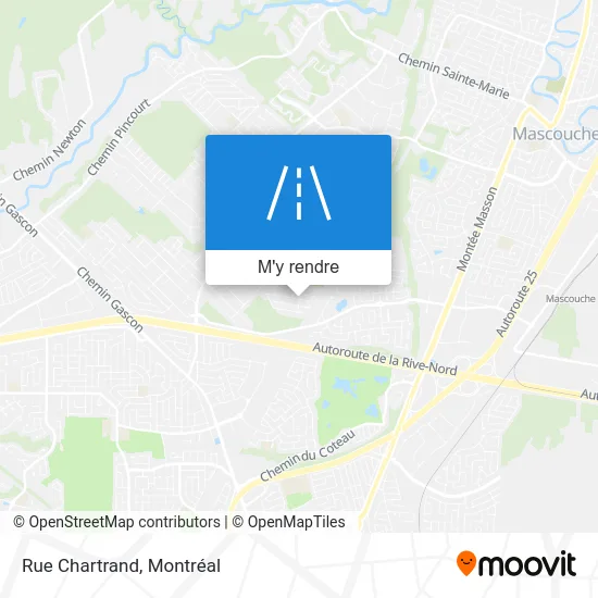 Rue Chartrand plan