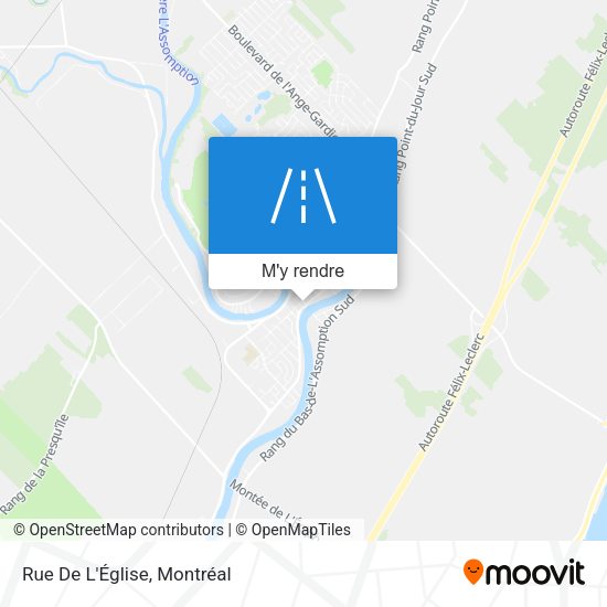 Rue De L'Église plan