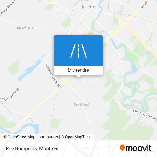 Rue Bourgeois plan