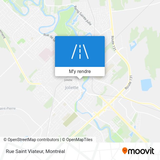 Rue Saint Viateur plan