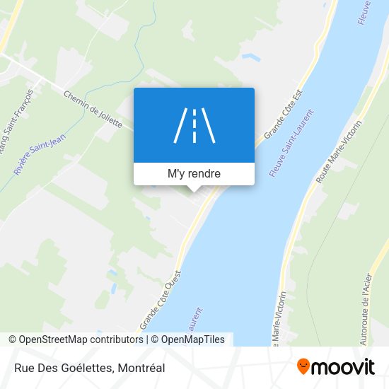 Rue Des Goélettes plan