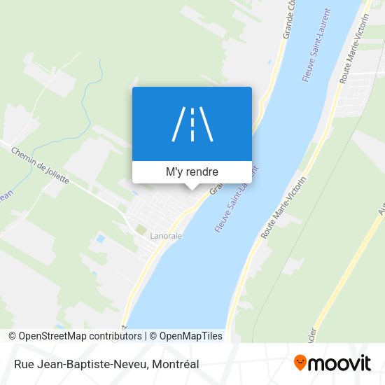 Rue Jean-Baptiste-Neveu plan