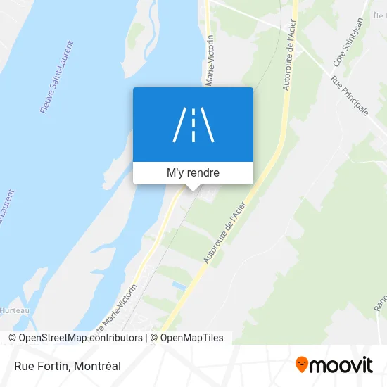 Rue Fortin plan