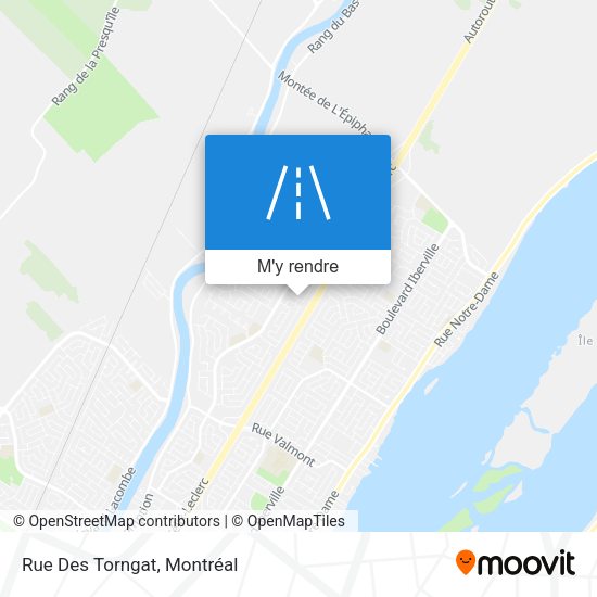 Rue Des Torngat plan