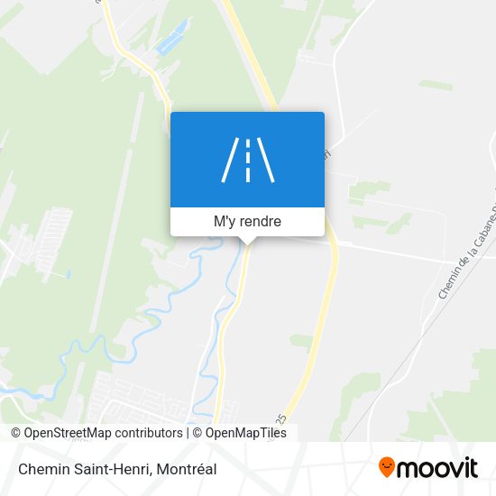 Chemin Saint-Henri plan