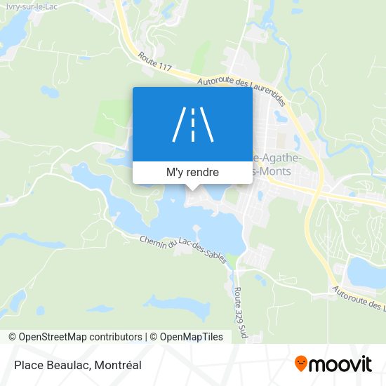 Place Beaulac plan